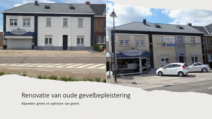 Renovatie pleisterwerk